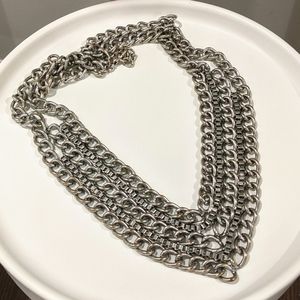 Forever 21 Multi Chain Statement Necklace
